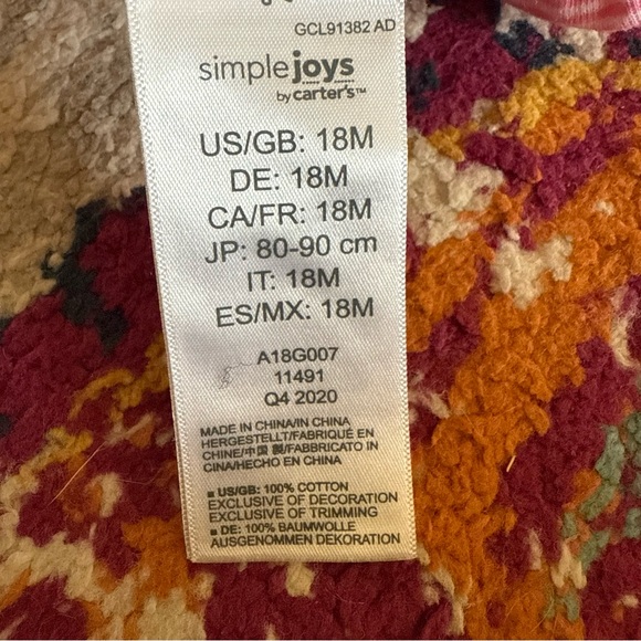 Carter's Set of 3 Baby Rompers- 18m - Picture 8 of 8